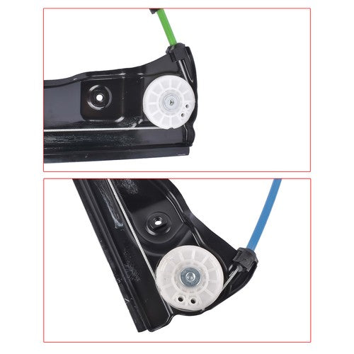 DURAFORCE Door Window Regulator w/o Motor Front Left & Right Side for Chevy Volt 2011-2015