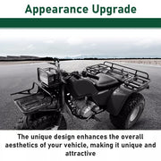 DURAFORCE Black Complete Plastic Fender Kit For Honda Big Red ATC250ES ATC 250ES 1985-1987