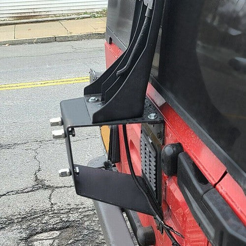 DURAFORCE For Jeep Wrangler YJ TJ LJ Spare Tire Carrier Mount Holder Rack 1987-2006