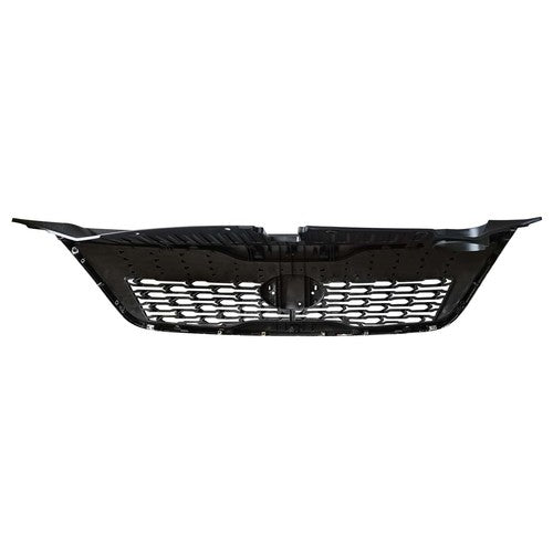 Front Bumper Upper Grille Black w/Chrome Trim For 14-15 Kia Sorento 2014 2015