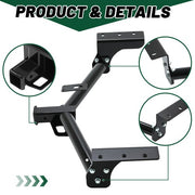 DURAFORCE For Toyota RAV4 2006-2017 2018 Class3 Trailer Towing Hitch Receiver Black NEW