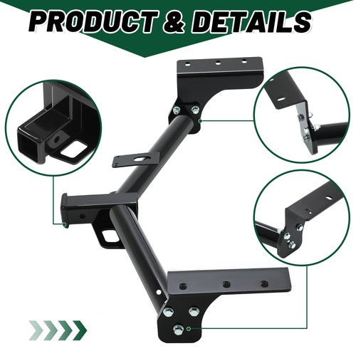 DURAFORCE For Toyota RAV4 2006-2017 2018 Class3 Trailer Towing Hitch Receiver Black NEW