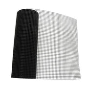 DURAFORCE Hardware Cloth 19 Gauge Black PVC Coated Wire Fencing Garden Fence Roll 1/2inch