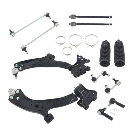 DURAFORCE Steel Control Arm Front Outer Tie Rod Ends Fit For Honda CR-V K620500 2007-2011