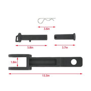 DURAFORCE A20-6014 Tow Hook for Peterbilt/Kenworth set of 2 with Pull Pin & Frame Pin 10KG