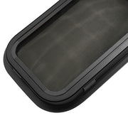 DURAFORCE RV Window 12" W x 36" H For Cargo Trailer Vertical Slider W/ Trim & Screen