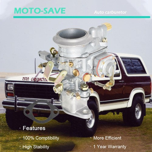 DURAFORCE Solex 1 Barrel Carburetor 17701.02 Fit For Jeep CJ3 CJ5 CJ6 2.2L l4 1959-1973