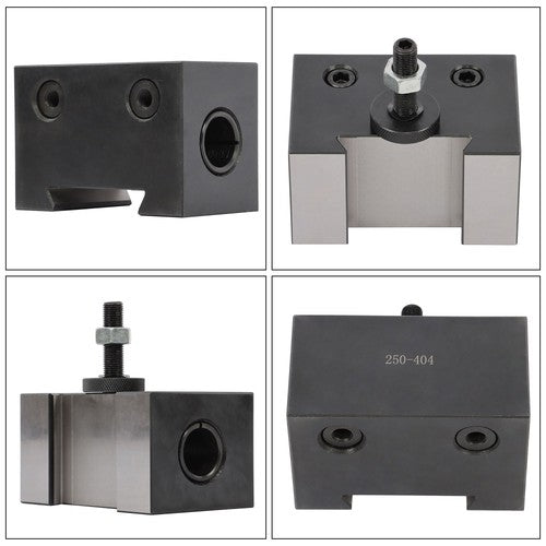 DURAFORCE 250-404 CA #4 QUICK CHANGE HEAVY DUTY BORING BAR TOOL POST HOLDER