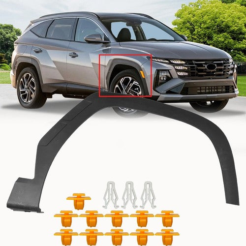 DURAFORCE 87712CW000CA Fender Wheel Molding Passenger Side for Hyundai Tucson 2022 2024