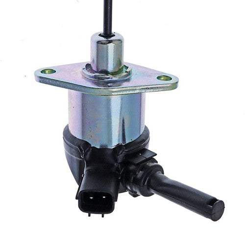 DURAFORCE Fuel Stop Solenoid for JCB Backhoe Loader 3CX 3CXSM 4CX444 4CXSM444