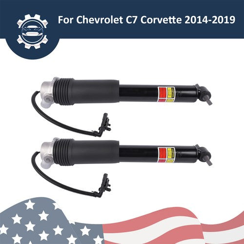 DURAFORCE 2x Front Shock Absorber Struts w/Electric 84235048 For Chevy Corvette 14-19 6.2L