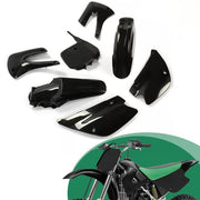 DURAFORCE For 2001-2013 Kawasaki KX85 KX100 Motorcycle Complete 7Pcs Plastics Kit Set