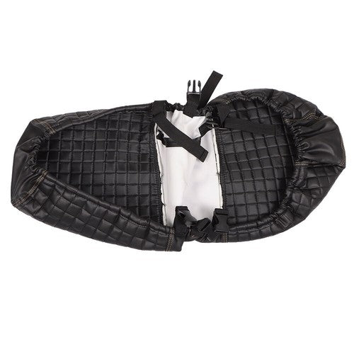 DURAFORCE Black Front And Rear Seat Covers 4Pcs For EZGO Medalist TXT Golf Carts 1994-2013