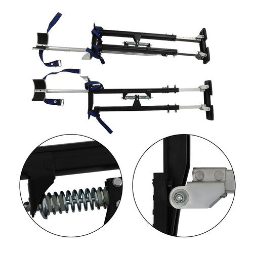DURAFORCE Drywall Stilts 36" - 48" Adjustable Aluminum Alloy For Painting Electrical Stilt