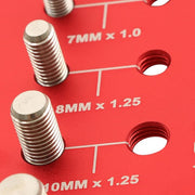 DURAFORCE 28 Nut and Bolt Thread Checker 14 Metric And 14 Standard Specifications