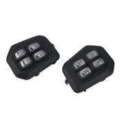 DURAFORCE For 2016-2022 2023 Toyota Tacoma 4-Eyes Style DRL LED Clear Fog lights Lamps