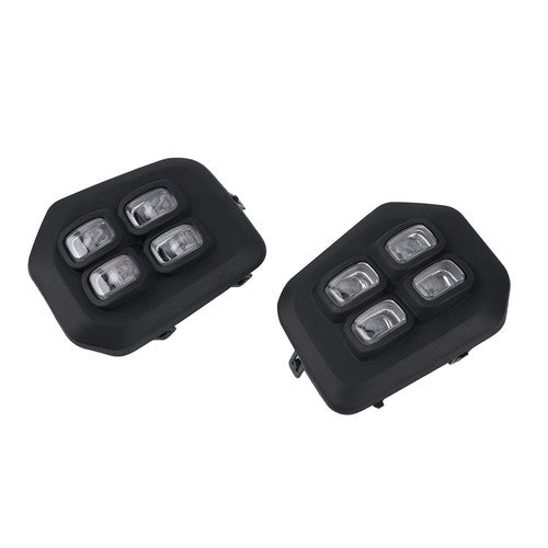 DURAFORCE For 2016-2022 2023 Toyota Tacoma 4-Eyes Style DRL LED Clear Fog lights Lamps
