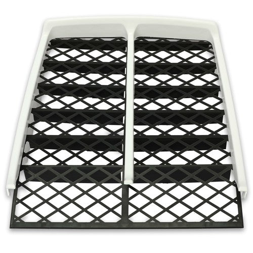 DURAFORCE For Yamaha Banshee 350 YFZ350 1987-2006 White Radiator Cover + Mesh Grill