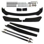 DURAFORCE Front & Rear Bumper Lip Splitter Spoiler + Side Skirt Body Kits For Subaru WRX