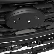 DURAFORCE For Ford Explorer 2018-2019 Black Front Bumper Upper Grille Black ABS Painted