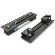 DURAFORCE Hard Saddlebag Bags Detachable Quick Release Mounting Brackets For Harley Honda