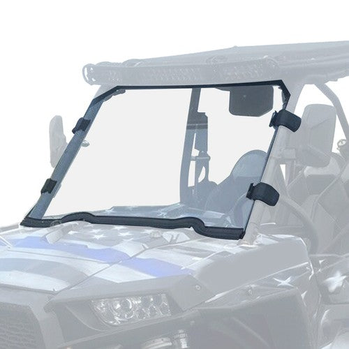 DURAFORCE For Polaris RZR 900 S 1000 XP Turbo 4 2014-2021 Full Clear Windshield UTV Front