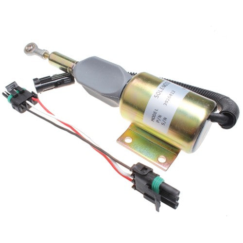 DURAFORCE 24V Fuel Solenoid for John Deere Excavator 120 160LC 200LC 230LC 230LCR 270LC
