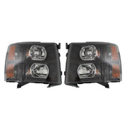 DURAFORCE Headlights For Chevy Silverado 2007-2013 2014 Headlamps Halogen Left&Right Side