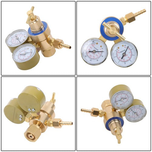 DURAFORCE Oxygen Gas Regulator Welding Cutting Torch Pressure Gauge Fits Victor Brass NEW