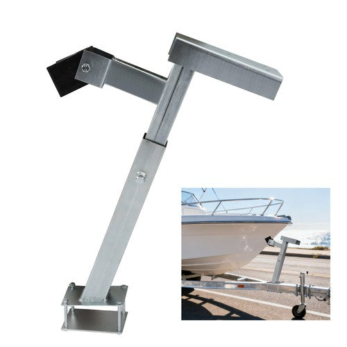 DURAFORCE Adjustable Steel Trailer Winch Post, Boat Trailer Winch Stand, 2200 lb Capacity
