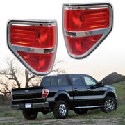 DURAFORCE FO2818148 Left+Right Tail Lights Brake Lamps For Ford F150 F-150 Series 09-14