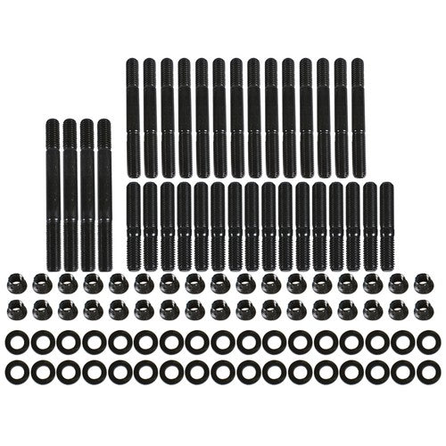 DURAFORCE Fit For Chevrolet SBC 265 267 283 302 350 Small Block Black Cylinder Head Studs