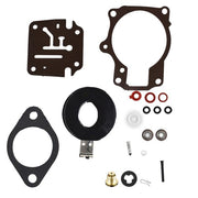 DURAFORCE Carb Rebuild Repair Kit w Float Fits For Johnson Evinrude 18/20/25/28/30/40 HP