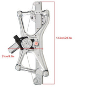 DURAFORCE For Honda Civic 2006 07-10 2011 Front Left Side Power Window Regulator w/ Motor