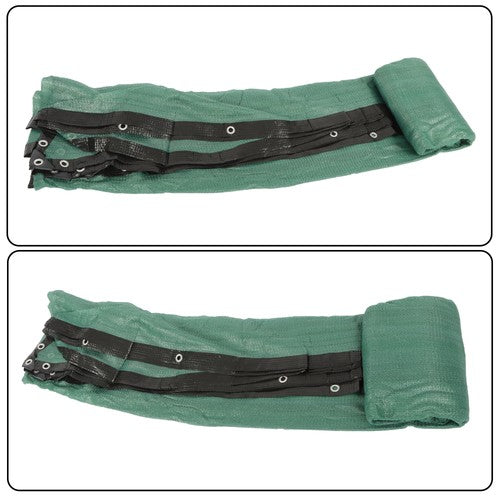 DURAFORCE Dark Green Heavy Duty Garden Privacy Fence 4' x 50' Barrier Net With Zip Ties