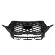DURAFORCE For Ford Explorer 2020-2022 Replacement Front Upper Grille Grill Gloss Black ABS