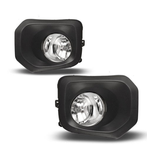 DURAFORCE For 2016-2023 Toyota Tacoma SR SR5 TRD Fog Lights Bumper Lamps Clear Lens Pair