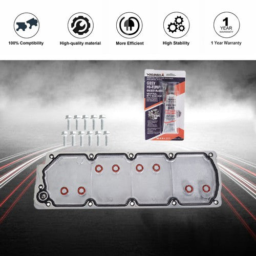 DURAFORCE Engine Valley Cover Kit 12610141 2007-2020 For LS2/LS3/LS7 W/ Gasket &bolts wo/P