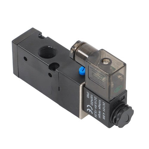 DURAFORCE NEW DC 12V 3/8" Brass Electric Solenoid Valve for Water Air waterproof N/C IP65