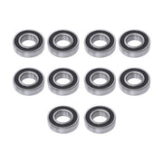 DURAFORCE 10× 6206-2RS 30mm×62mm×16mm Double Rubber Seals Deep Groove Ball Bearing