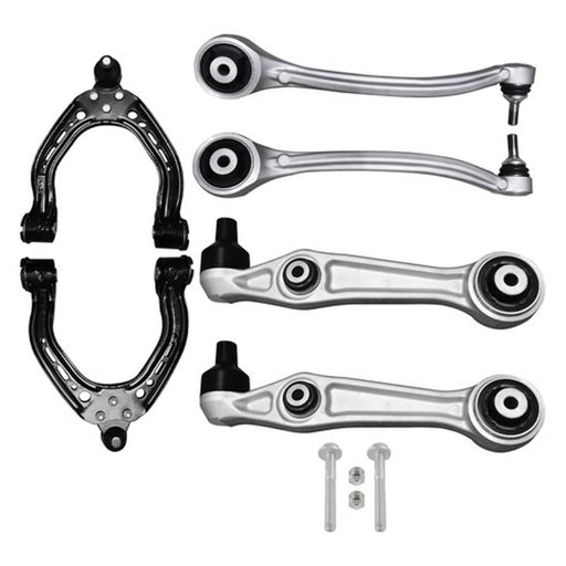 DURAFORCE 6pcs Front Lower & Upper Control Arm with Ball Joint for Tesla Model S 2012-2021
