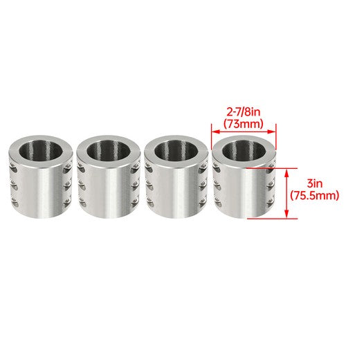 Universal 2 Inch OD Size Tube Clamps Roll Cage Mount Cage Long 4 Pieces