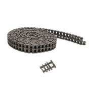 DURAFORCE #50-2 Duplex Double Strand Roller Chain x 10 feet + 2 Connecting Links