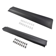 DURAFORCE Pair Rear Lower Door Trim Molding Black for Cadillac XT5 2017-2025 Left & Right