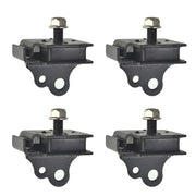 DURAFORCE For Yamaha New Rhino 660 Bottom & Top Engine Mount Rubber Damper Kit 2004-2007