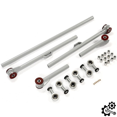 DURAFORCE Rear Upper Lower Track Bar Control Arm Lift Kit for Toyota FJ Cruiser 2003-2009