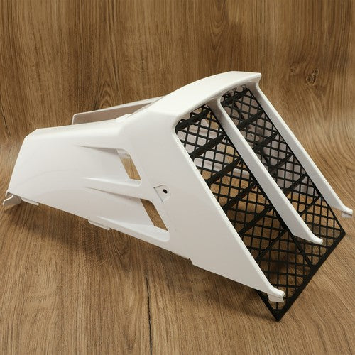 DURAFORCE For Yamaha Banshee 350 87-06 Gas Tank Side Covers White w/ Radiator Cover Grille