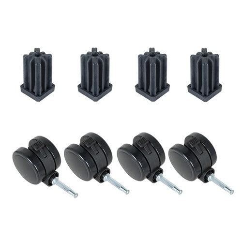 DURAFORCE 4 Set For Weber Spirit Series Caster Wheel For Weber Summit Gas Grills