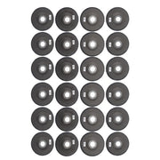 DURAFORCE 24 PCS 4.5" x 7/8" T29 Flap Discs 40/60/80/120 Grit Angle Grinder Sanding Disc