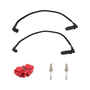 DURAFORCE Ignition Coil and Spark Plug w/ Wire Cap For Polaris Ranger Crew 800 2011-2014